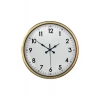 52 cm Eskitme Metal Dekoratif Duvar Saati