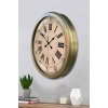 52 cm Eskitme Metal Roma Rakamlı Duvar Saati