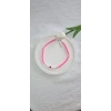 El Yapımı Pembe Boncuk Kolye