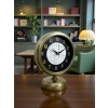 Antique Aura 25 x 20 Cm Eskitme Metal Masa Saati