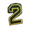 Aplike Ütü İle Yapışan 2 Rakamı Arma 2x4 cm