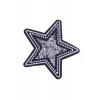 Aplike Ütü İle Yapışan Taşlı Yıldız Arma 5 cm