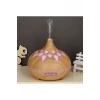 Aroma Difüzör Gece Işığı 7 Led DESENLİ Nemlendirici Kumandalı Buhar Makinesi 550 ml