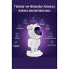 Astronot Bluetooth Hoparlör Bulutsusu Galax yAy Tavan Gökyüzü Projektör Zamanlayıcı Gece Lambası
