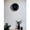 Beyaz 36 Cm Modern Duvar Saati