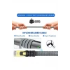 Cat 8 LAN Kablosu –Ethernet Kablosu Örgü Kaplama, Yüksek Hızlı  (5 METRE)