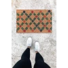 Dijital Baskı Renkli Geometrik Desen Kapı Önü Paspası K-1021