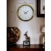 Elegance Gold 40 Cm Metal Dekoratif Tasarım Duvar Saati