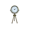 Eskitme Dekoratif Üç Ayaklı Masa Saati
