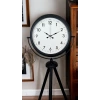 Eskitme Tripod Ayaklı Dekoratif Saat