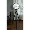 Eskitme Tripod Ayaklı Dekoratif Saat