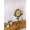 Eskitme Vintage Üç Ayaklı Masa Saati