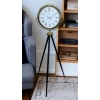 Gold Göz Alıcı Tripod Ayaklı Duvar Saati