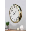 Gold Standart 52 Cm Metal Zarif Duvar Saati
