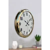 Gold Standart 52 Cm Metal Zarif Duvar Saati
