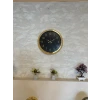 Golden Night Luxury 40 Cm Metal Duvar Saati