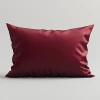İpek Dokulu Mikrosaten Saten Yastık Kılıfı 50x70 (2’li Set) – Bordo – Saç ve Cilt Dostu