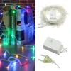 İpek Yıldızı® 10 Metre 100 Ledli 8 Fonksiyonlu Karışık Renkli RGB Led Lamba