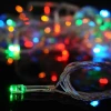 İpek Yıldızı® 10 Metre 100 Ledli 8 Fonksiyonlu Karışık Renkli RGB Led Lamba