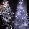 İpek Yıldızı® 100 Ledli 8 Fonksiyonlu 10 Metre Led Aydınlatma Dekor Lambası (beyaz)