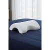 İpek Yıldızı® % 100 Visco Kavisli Ortopedik Yıkanabilir Kumaş Kılıflı Bel Boyun Bacak Ağrıları İçin Yastık