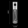 İpek Yıldızı® 100ml Kapasiteli Şeffaf Spreyli Yağdanlık Sosluk Yağ Püskürtücü Yağ Şişesi