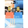 İpek Yıldızı® 120*55 cm Ambalajlı Vantuzlu Araç İçi Ön Cam Perdesi Katlanabilir Güneşlik