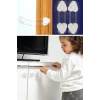 İpek Yıldızı® 2li Mini Çok Amaçlı Kilit- Çocuk Güvenlik Gereçkerli Çekmece,Dolap,Kapak Kilidi