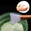 İpek Yıldızı® 2li Silikon Temizlemesi Kolay Kullanılabilen Yüz Cilt Bakımı Maske Ve Krem Spatulası