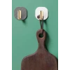 İpek Yıldızı®  2li Yapışkanlı Retro Askılık Dolap Kapak Kulpu Gri