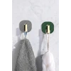 İpek Yıldızı®  2li Yapışkanlı Retro Askılık Dolap Kapak Kulpu Gri