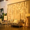 İpek Yıldızı® 2x2 Metre 320 Led 8 Fonskiyonlu Dekoratif Led Günışığı Perde