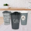 İpek Yıldızı® 3 Adet Kahve Bardağı Seti Dekoratif Plastik Kahve Muhafaza Bardağı