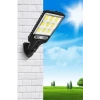 İpek Yıldızı® 3 Farklı Işık Modlu Güneş Enerjisiyle Şarj Olan Dış Mekan Uyumlu Kumandalı Solar Duvar LEDİ