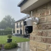 İpek Yıldızı® 3 Kameralı Kablolu Akıllı Güvenlik Kamerası – 360° PTZ Hareketli, Çift Antenli, WiFi IP, Gece Görüşlü Dış Mekan Kamera