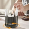 İpek Yıldızı® 360° Dönebilen Plastik Organizer – Çok Amaçlı Mutfak, Banyo ve Makyaj Malzemesi Düzenleyici, Döner Masaüstü Stand