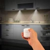 İpek Yıldızı® 3lü Uzaktan Kumandalı Pilli Yapışkanlı Kablosuz Led Spot Lambalar