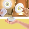 İpek Yıldızı® 3lü Uzaktan Kumandalı Pilli Yapışkanlı Kablosuz Led Spot Lambalar