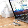 İpek Yıldızı® 4 Portlu Bağlantı İstasyonu Ultra İnce USB Bölücü TYPE-C tipi Çoklu Arayüz Adaptörü Multi Usb Çoklayıcı