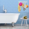 İpek Yıldızı® 5li Güçlü Yapışkanlı Şeffaf Duvar Askısı Banyo Mutfak Düzenleyici Pratik Askılık