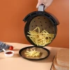 İpek Yıldızı® 50 Adet Air Fryer Pişirme Kağıdı Tek Kullanımlık Gıda Pişirme Kağıdı Delikli Yuvarlak Model