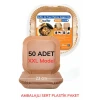 İpek Yıldızı® 50 Adet Air Fryer Pişirme Kağıdı Tek Kullanımlık Yağ Geçirmez Yapışmaz Kare Tabak Model PVC
