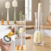 İpek Yıldızı® 5’i 1 Arada Çok Amaçlı Şişe Temizleme Fırçası – Sürahi, Kavanoz, Pipet, Kapak, Emzik ve Biberon Temizlik Seti