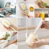 İpek Yıldızı® 5’i 1 Arada Çok Amaçlı Şişe Temizleme Fırçası – Sürahi, Kavanoz, Pipet, Kapak, Emzik ve Biberon Temizlik Seti