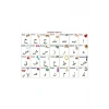 İpek Yıldızı® 70x100 cm Statik Kağıt Elif-Ba Öğrenme Tahtası