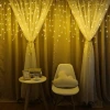 İpek Yıldızı® 8 Fonksiyonlu 16 Saçaklı Perde Led 3 x 1 (Günışığı)