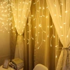 İpek Yıldızı® 8 Fonksiyonlu 16 Saçaklı Perde Led 3 x 1 (Günışığı)