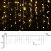 İpek Yıldızı® 8 Fonksiyonlu 16 Saçaklı Perde Led 3 x 1 (Günışığı)