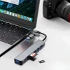 İpek Yıldızı® 8 in 1 Usb Çevirici Notebook Macbook Type-C Uyumlu Görüntü Aktarıcı Hub