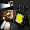 İpek Yıldızı® Anahtarlıklı, Açacaklı,Güçlü Mıknatıslı 3 Farklı Led Modlu Mini Boy Asılabilen Led Kamp Aydınlatması,El Feneri